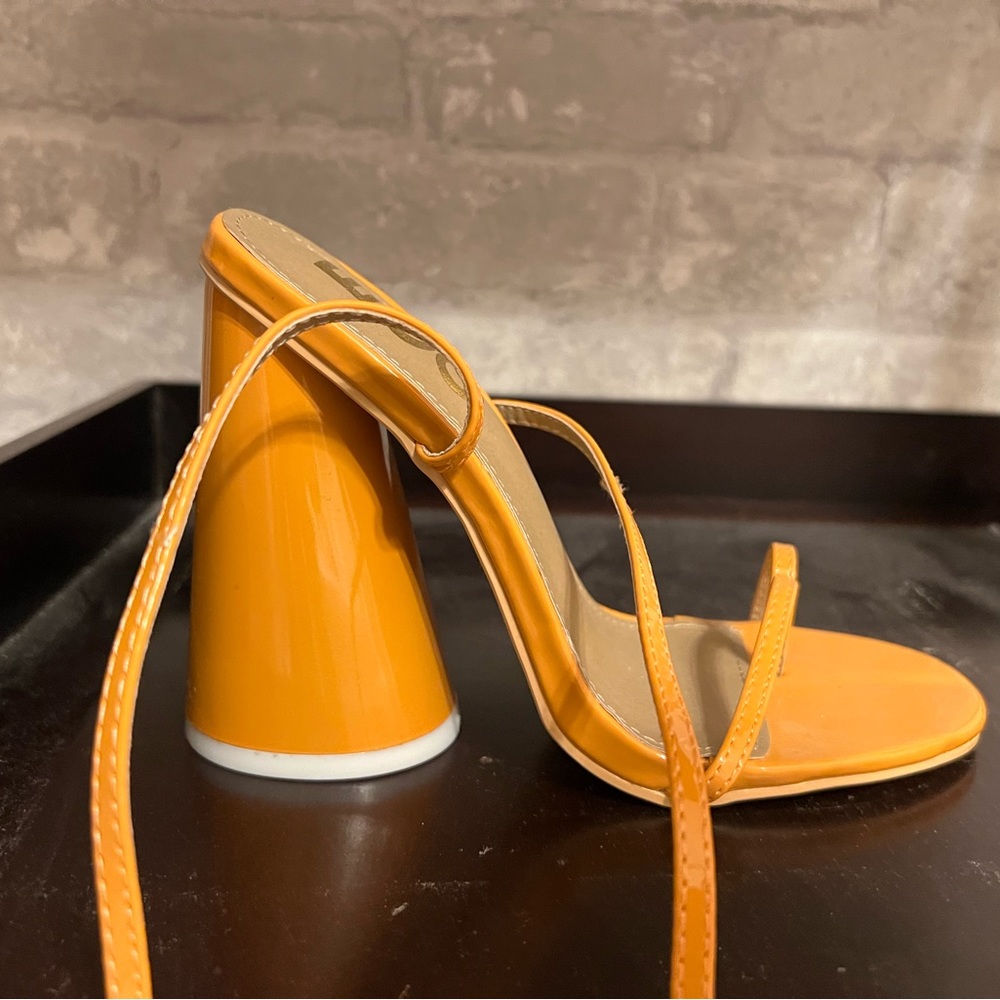 Ego orange heels